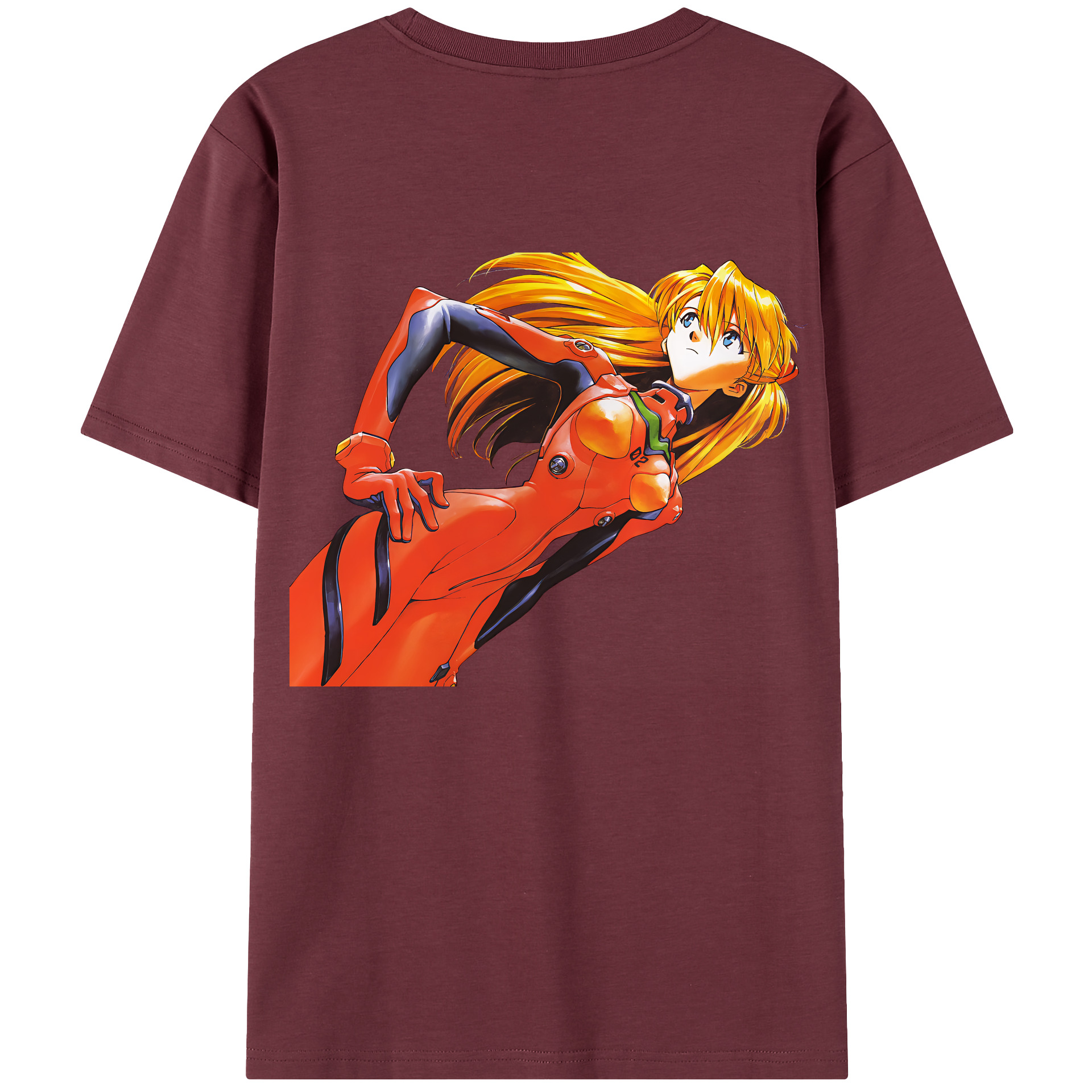 （画像用） EVA 新世紀エヴァンゲリオン 綿100％半袖Tシャツ（背面プリント）